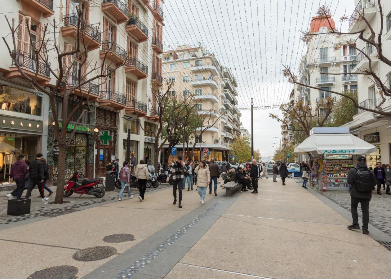 Апартаменти Ag.Sofias Pedestrian Area Luxury Ap. & Big Balcony Салоніки Екстер'єр фото