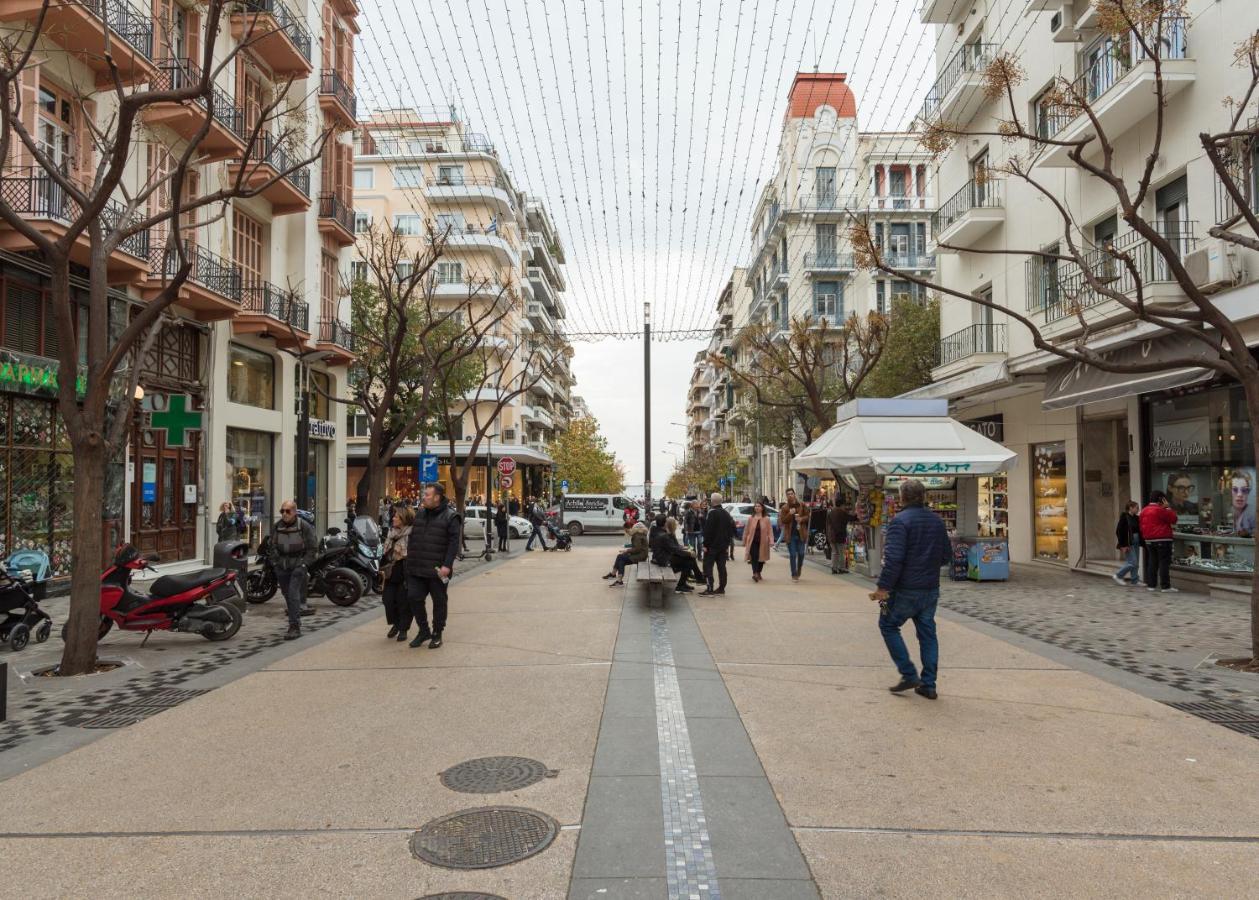 Апартаменти Ag.Sofias Pedestrian Area Luxury Ap. & Big Balcony Салоніки Екстер'єр фото